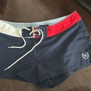 Tommy Hilfiger Swim Shorts (blue red and white)
